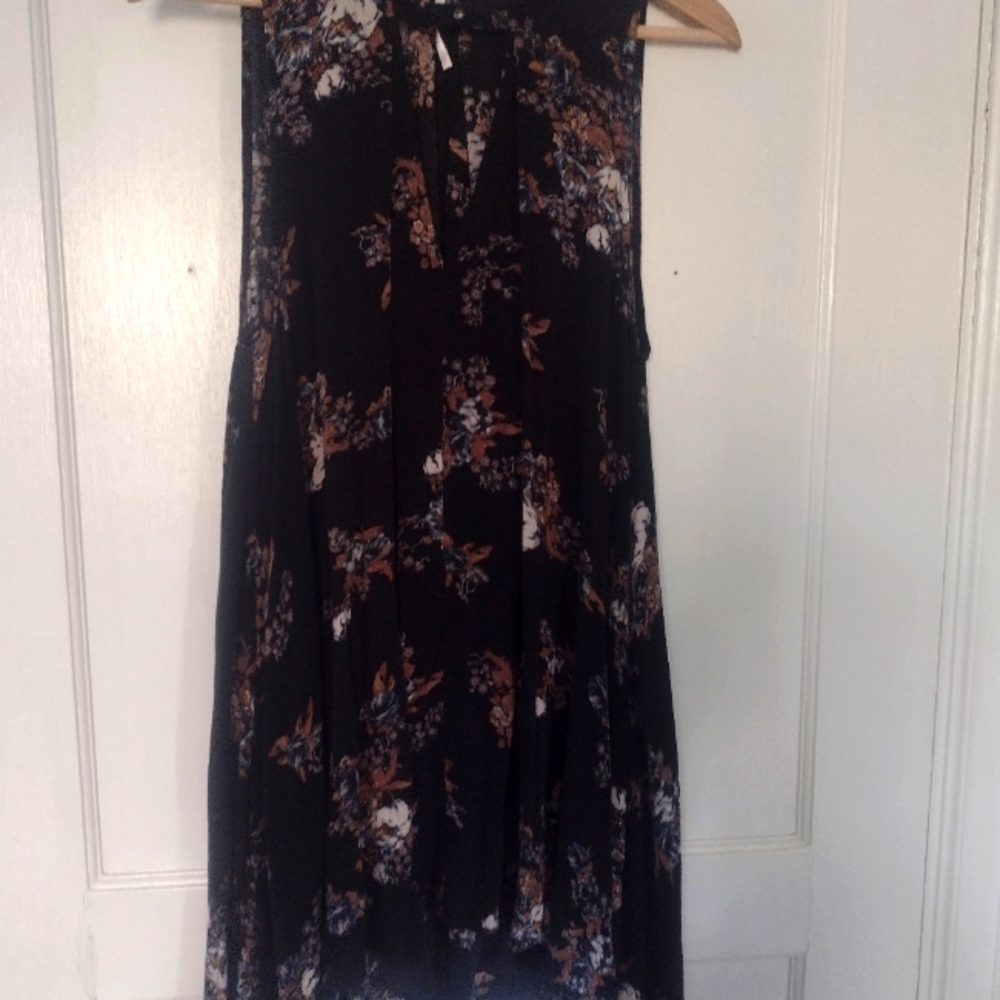 Free People Snap Out Of It Tree Swing Tunic Dress - Picture 3 of 11